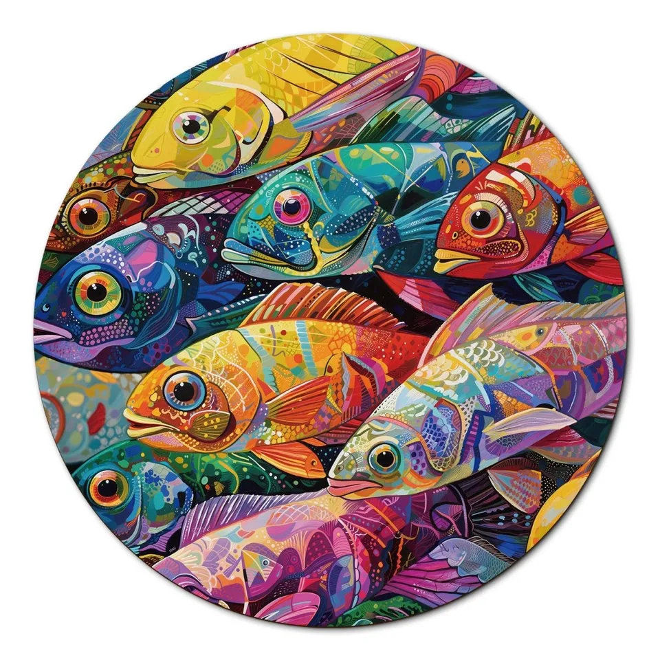 kaayee-cardboard-puzzle-prismatic-fish-realm-1000teile-eco image 1