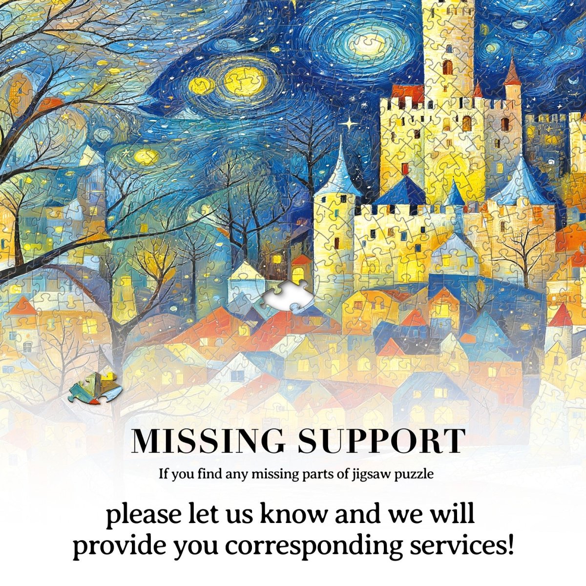 kaayee-starry-night-castle-puzzle-1000-teile-standard image 7