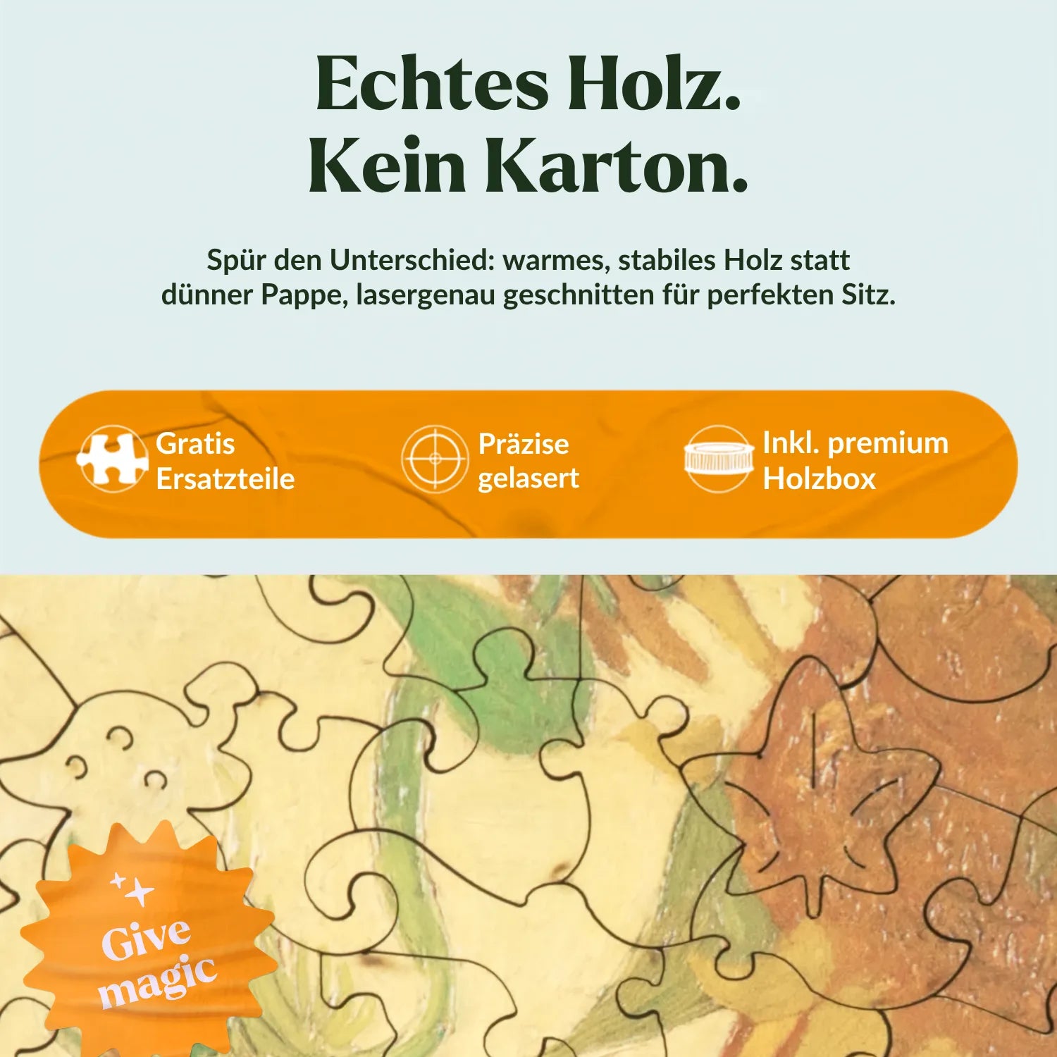 magicholz-sonnenblumen-van-gogh-holzpuzzle-kunst image 3