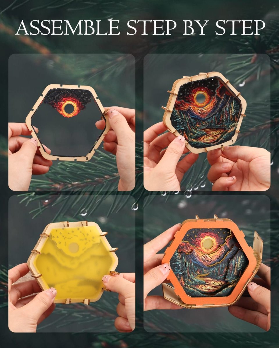 kaayee-night-light-iridescent-sunset-holz-nachtlicht-3d-puzzle image 3