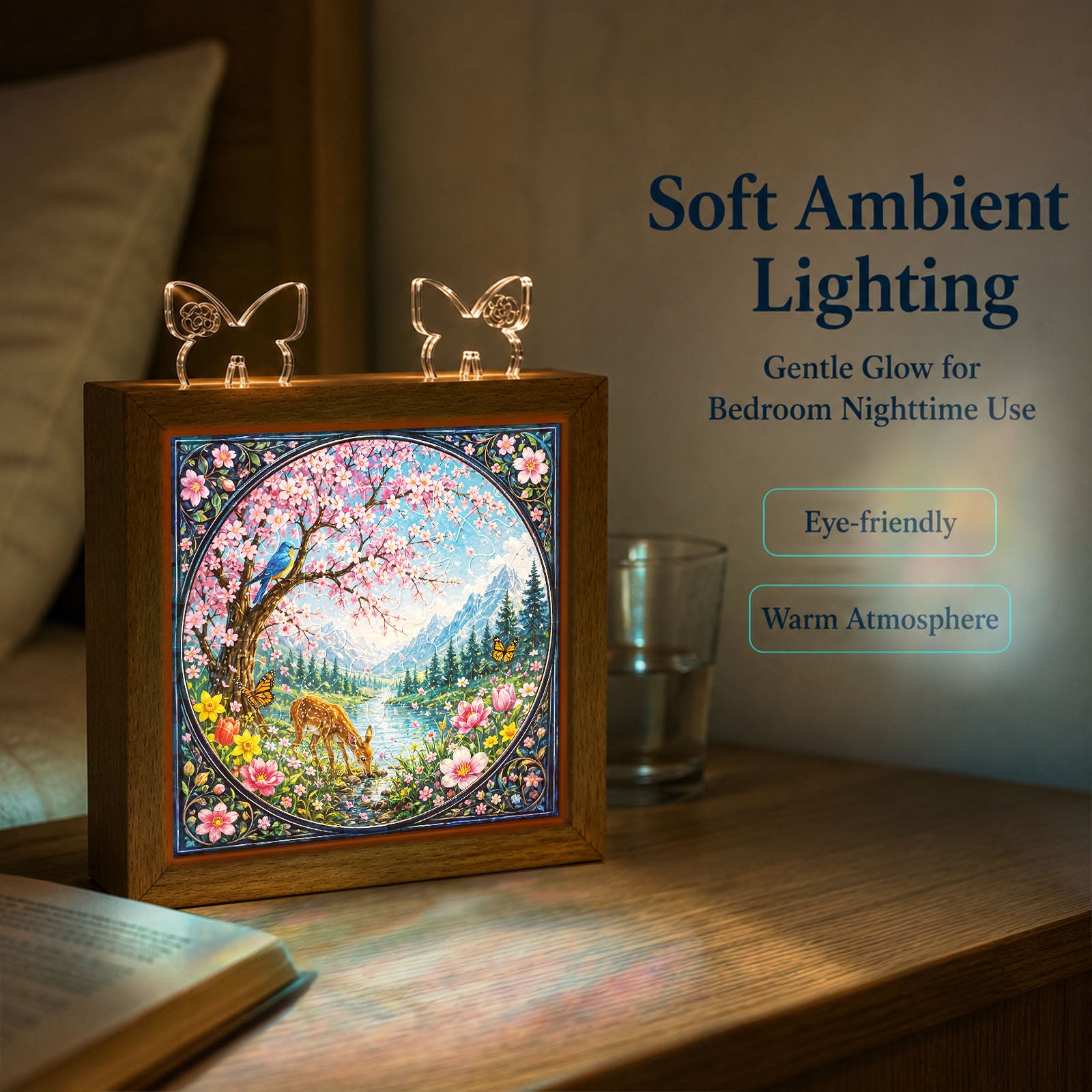 kaayee-night-light-spring-whisper-acryl-nachtlicht-rahmen image 5