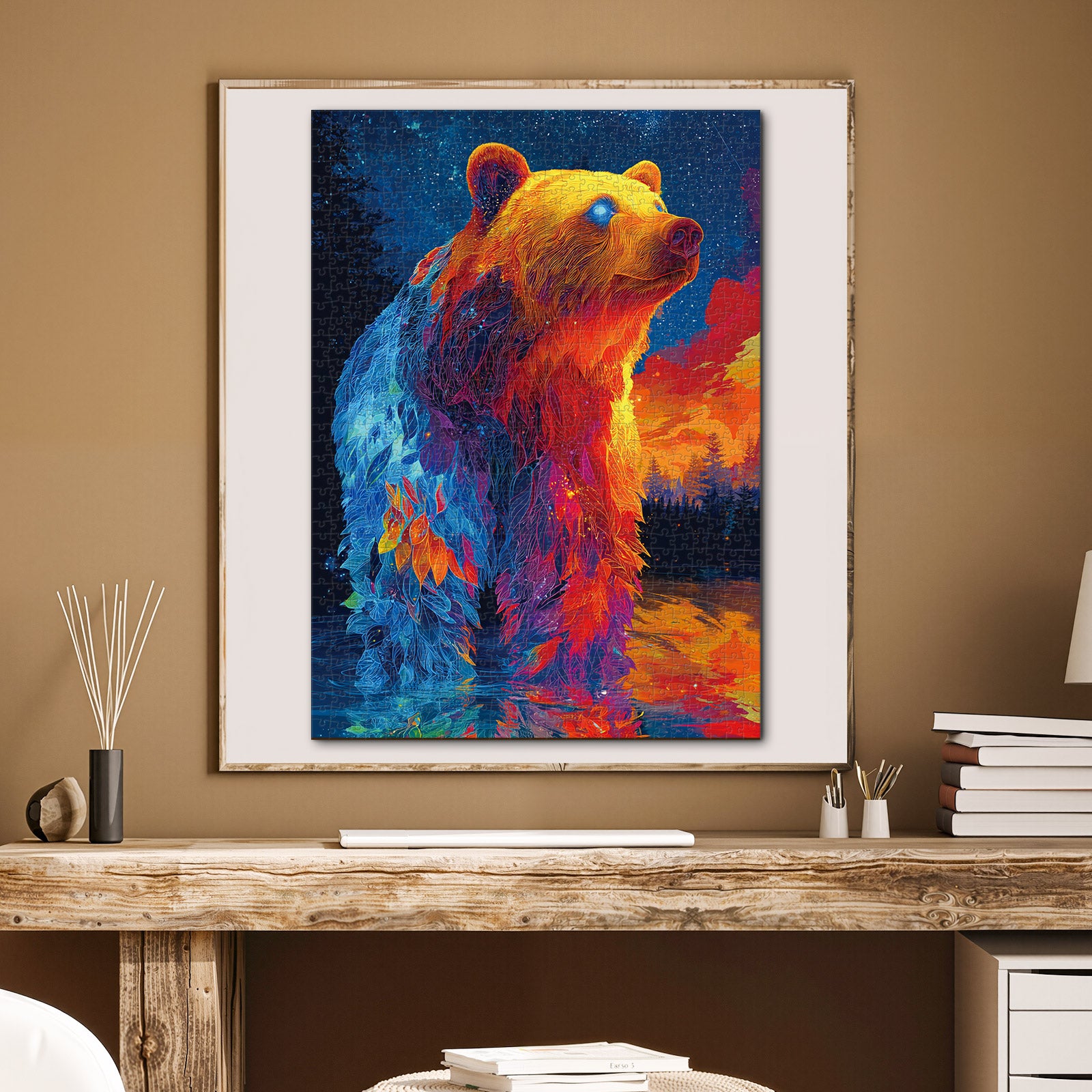 kaayee-starlit-spirit-bear-puzzle-1000-teile-standard image 5