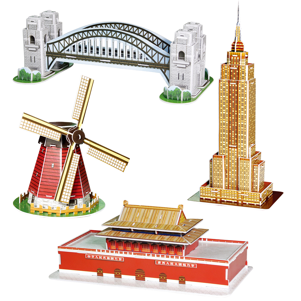cubicfun-architecture-c086h-mini-architecture-series-3-3d-puzzle image 2
