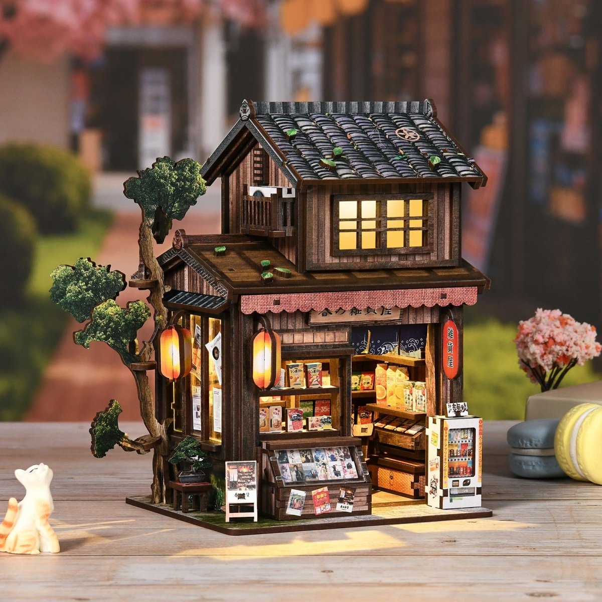 kaayee-miniature-house-kasukabe-grocery-store-miniaturhaus-diy image 2