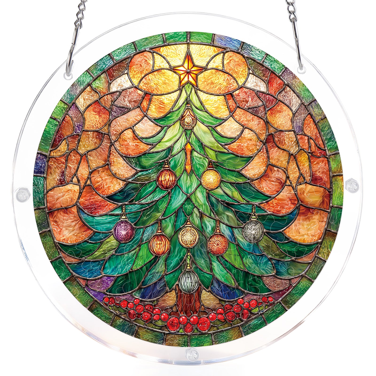 kaayee-christmas-glow-tree-suncatcher-medium-fensterbild image 7