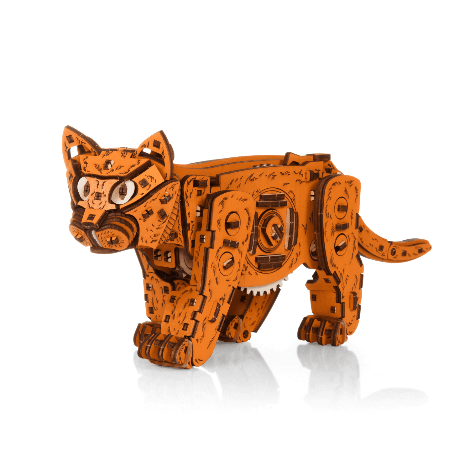 magicholz-mechanisches-k-tzchen-ginger-3d-holzpuzzle-236-teile image 3