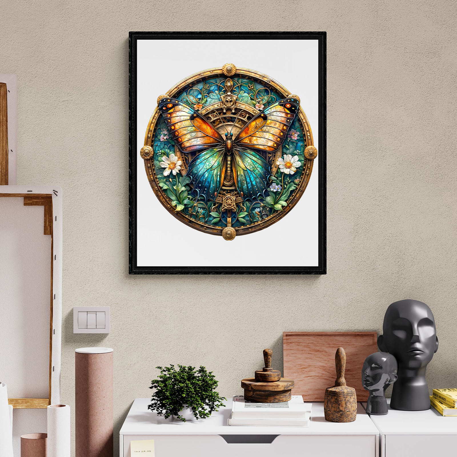 jigfoxy-butterfly-holzpuzzle-s-100-teile-schmetterling image 6