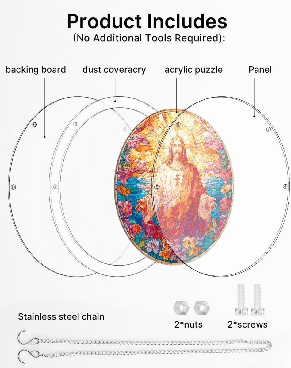 kaayee-suncatcher-puzzle-holy-light-jesus-sonnenf-nger-medium image 3
