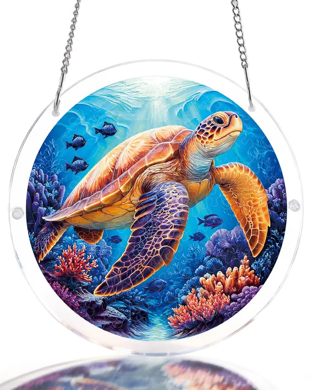 kaayee-suncatcher-puzzle-starsea-turtle-suncatcher-small image 1
