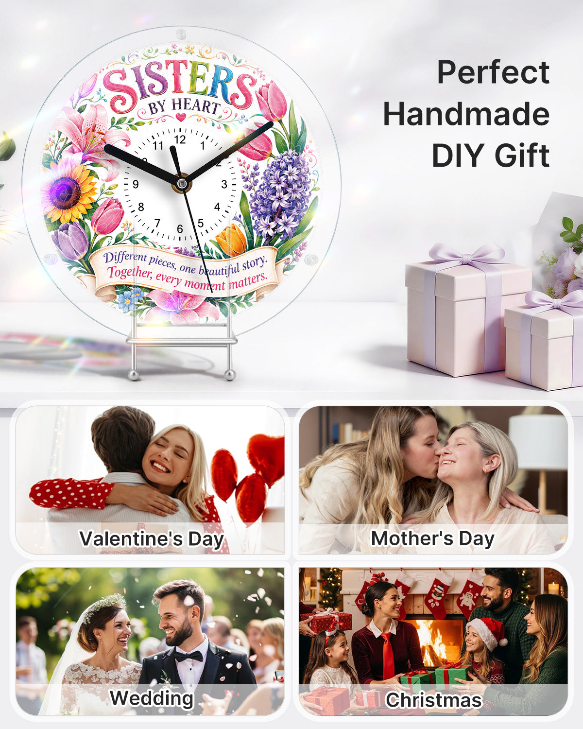 kaayee-clock-kit-for-sisters-wanduhr-regular-size-acryl image 7