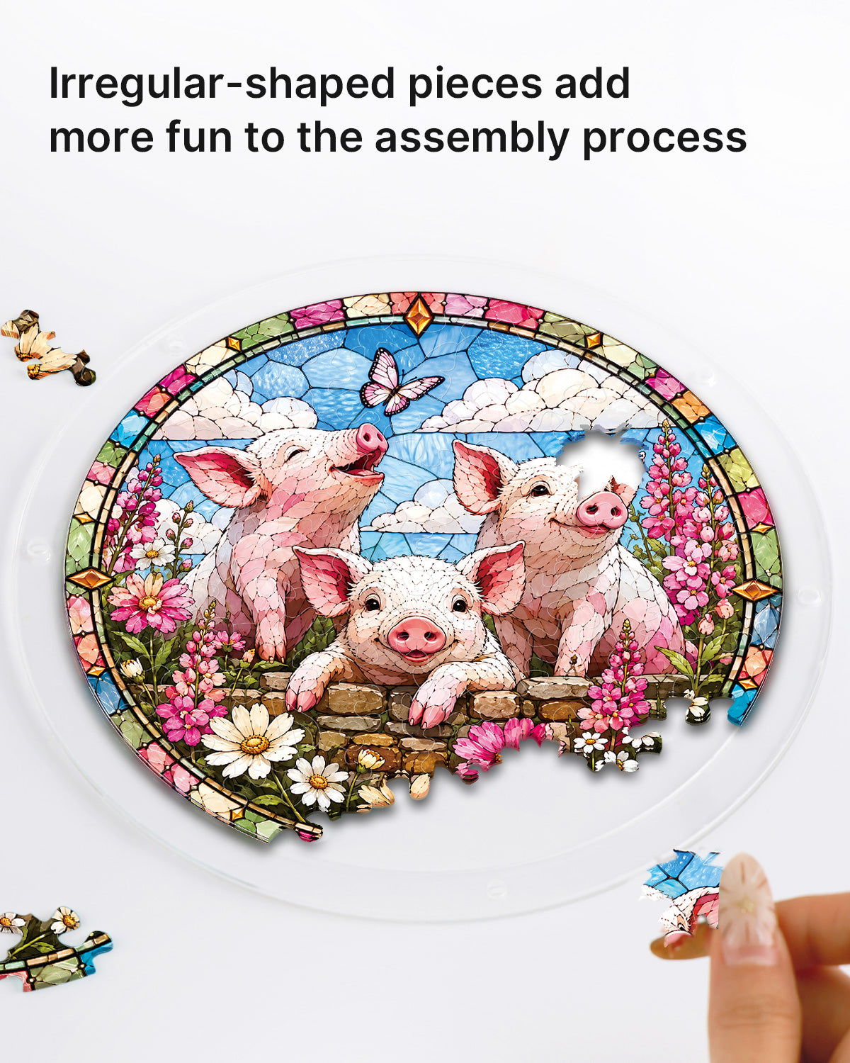 kaayee-suncatcher-meadow-piglets-fensterbild-medium image 2