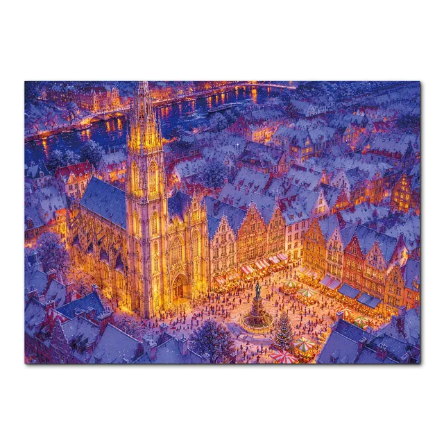 kaayee-old-town-under-the-stars-puzzle-1000-teile-standard image 1