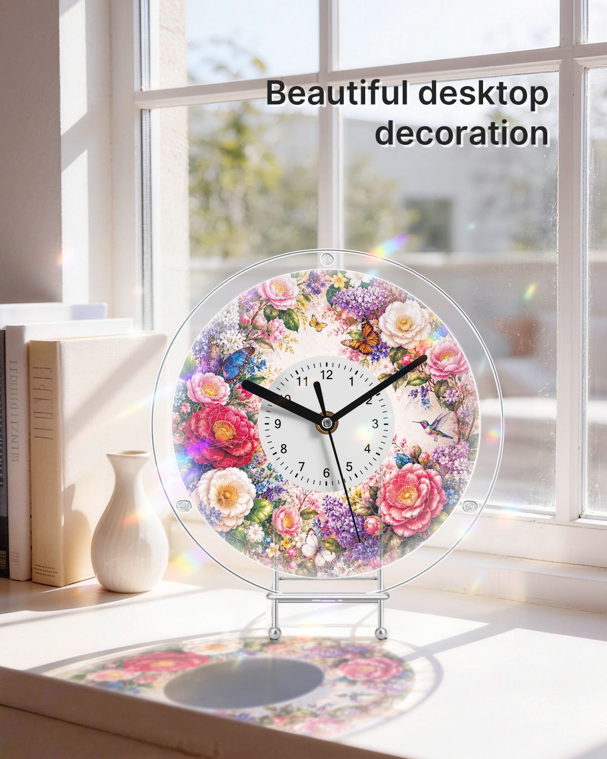 kaayee-clock-kit-enchanted-rose-garden-puzzleuhr-regular image 5