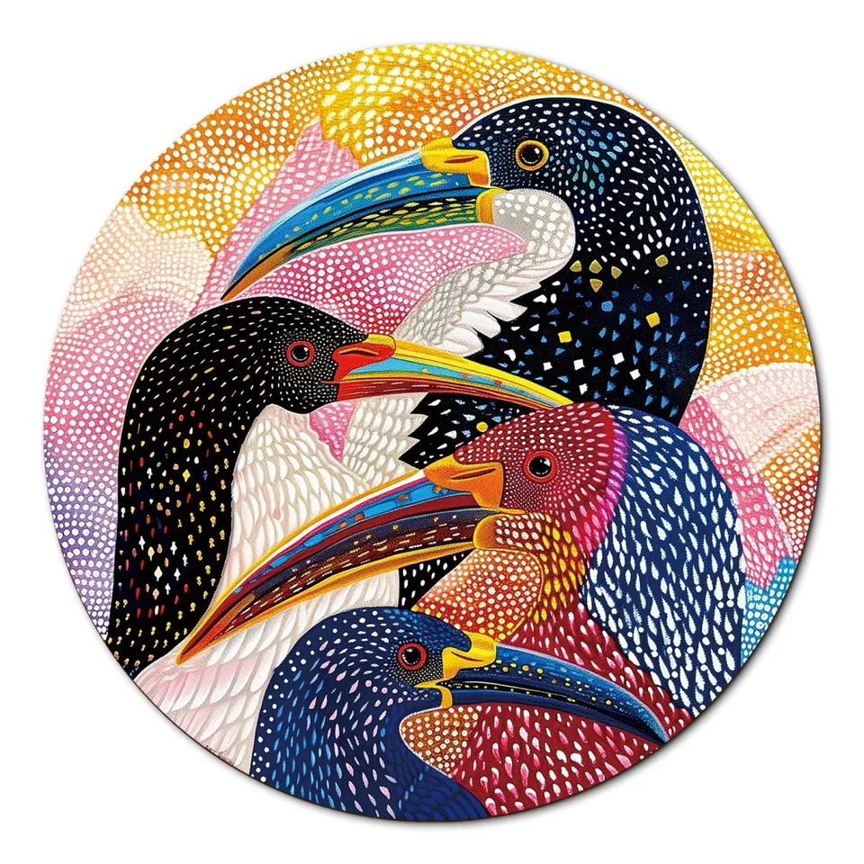 kaayee-cardboard-puzzle-beaks-1000-teile-eco-white-board image 1