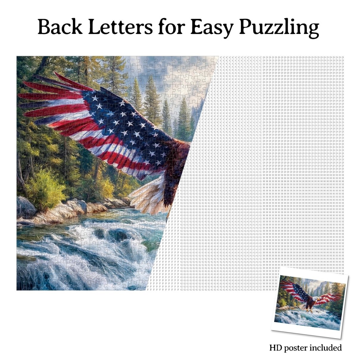 kaayee-cardboard-puzzle-flag-bald-eagle-2-1000-teile-eco image 7