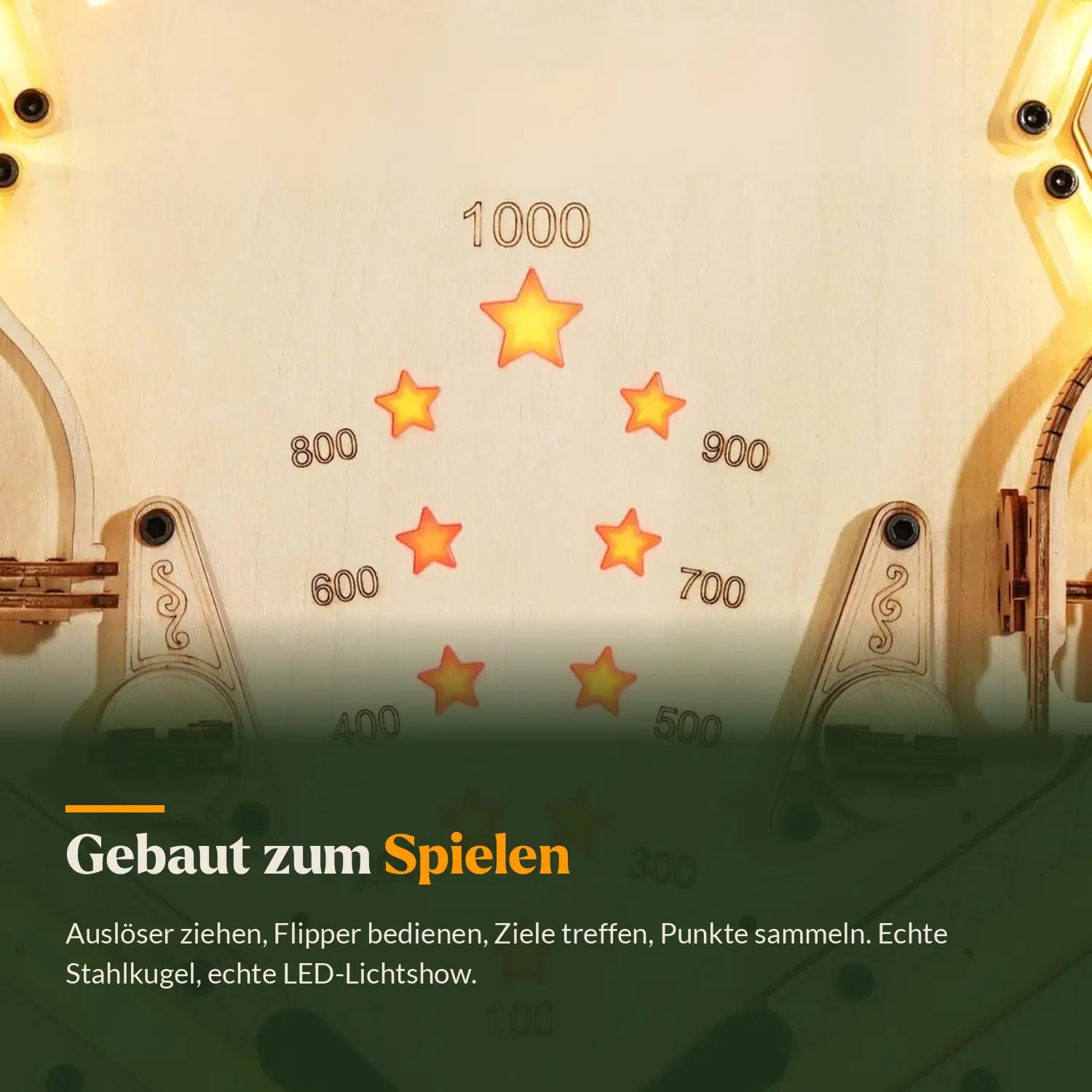 magicholz-mechanischer-bausatz-3d-pinball-maschine-holz-rokr image 3