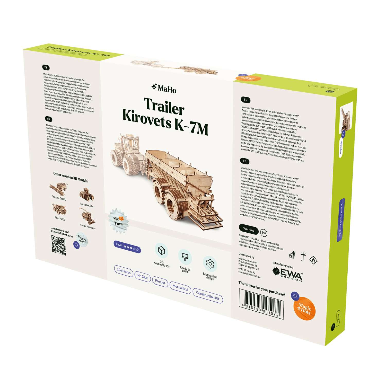 magicholz-mechanischer-bausatz-anh-nger-kirovets-k-7m-holz image 3