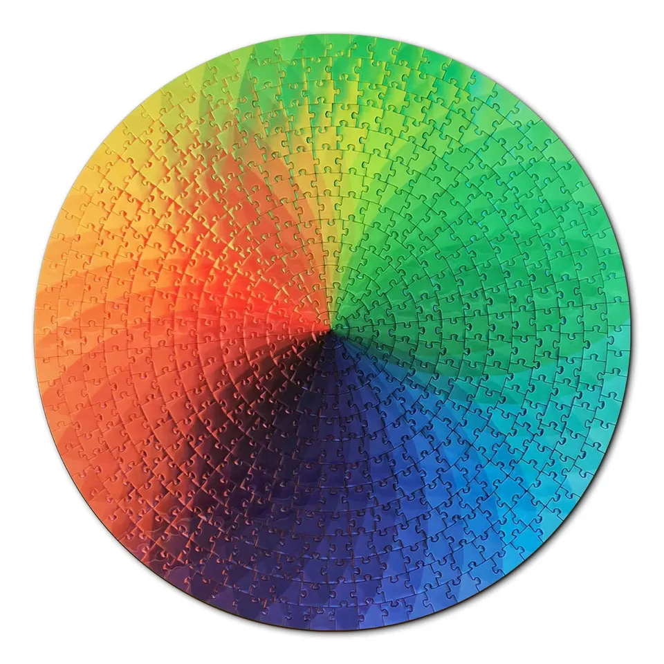 kaayee-prismatic-glow-1000-teile-kartonpuzzle-eco-white-board image 1