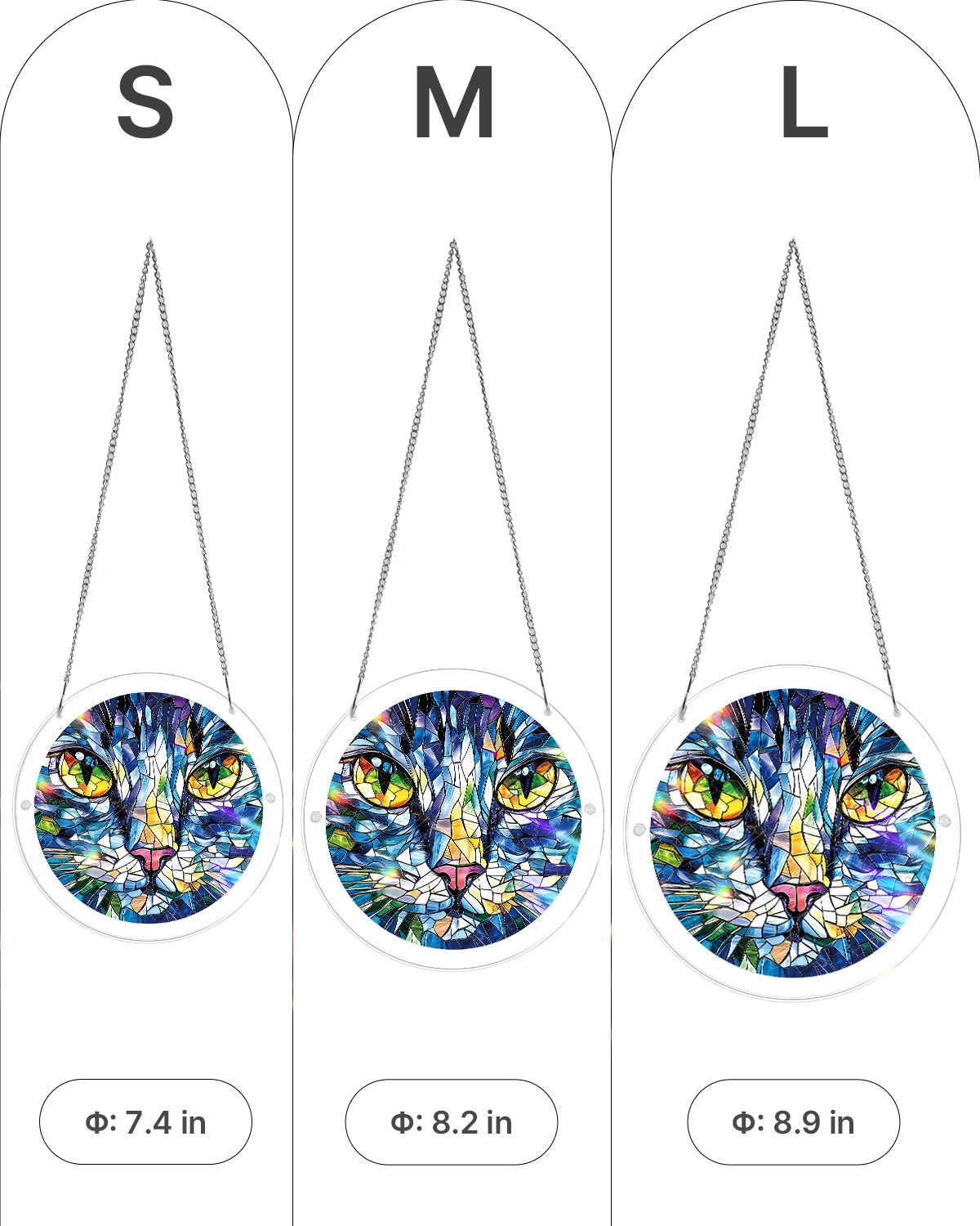 kaayee-suncatcher-puzzle-mosaic-cat-medium-acryl image 5