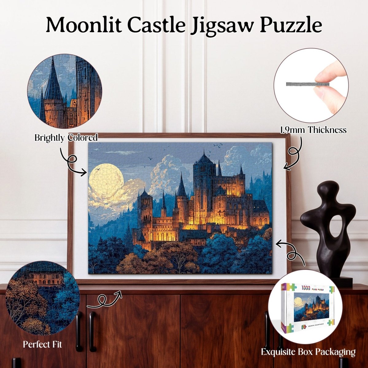 kaayee-moonlit-castle-1000-teile-puzzle-standard-edition-schloss image 4