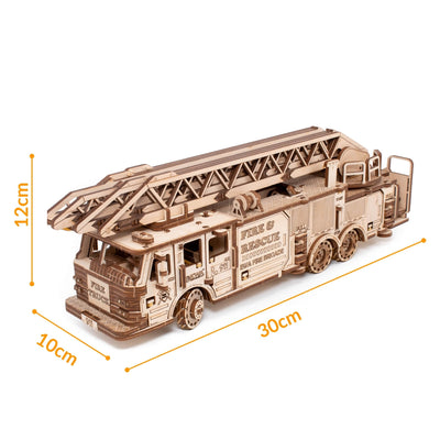 magicholz-mechanischer-bausatz-lkw-feuerwehrauto-439-teile image 8