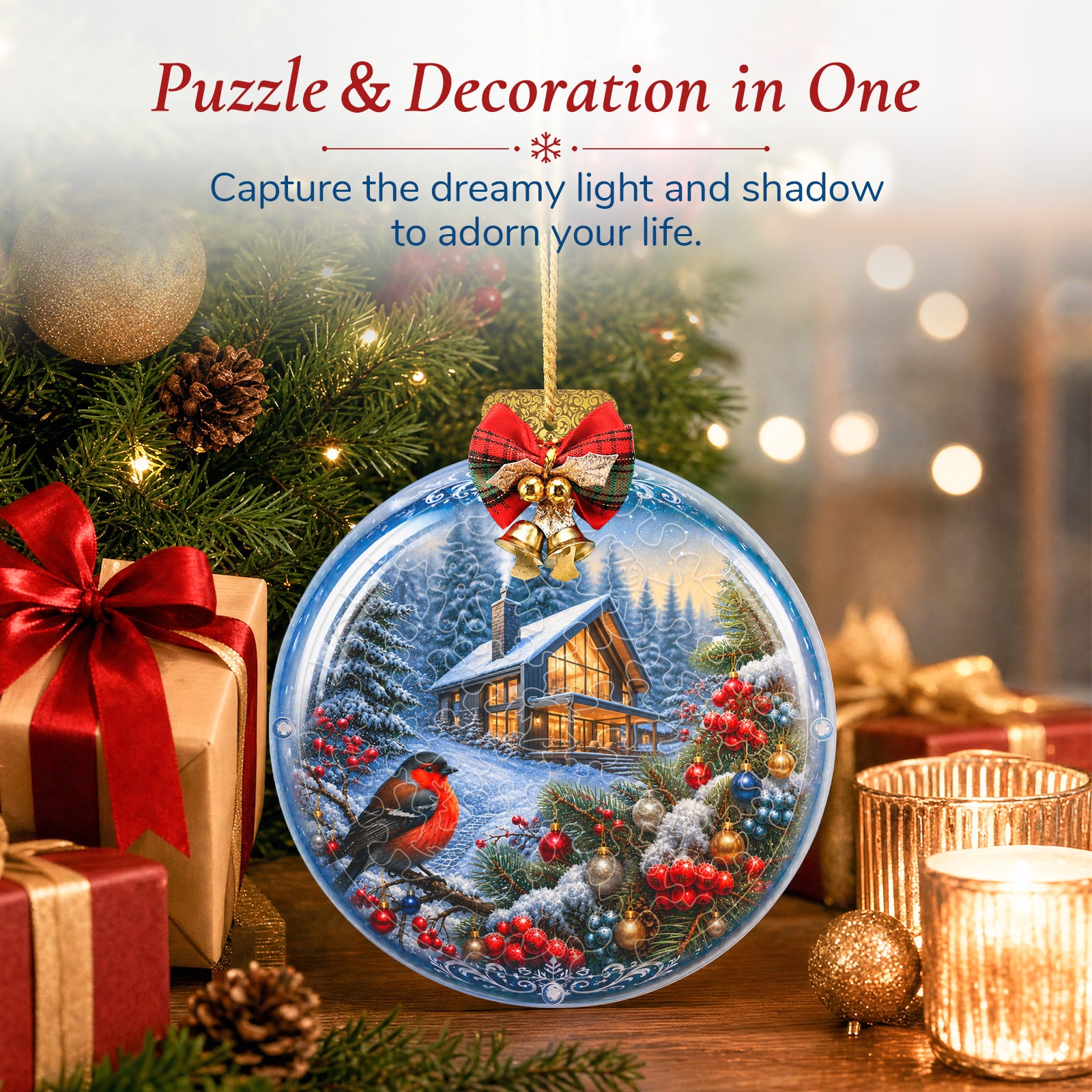 kaayee-suncatcher-puzzle-christmas-woodland-fensterbild-mini image 5