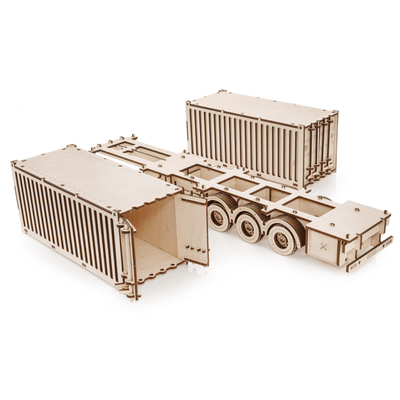 magicholz-mechanischer-bausatz-road-king-lkw-mit-auflieger-holz image 7