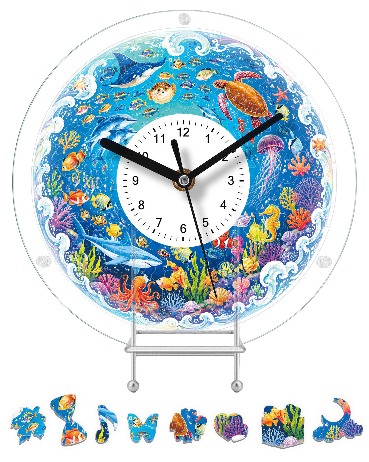 kaayee-clock-kit-undersea-adventure-puzzle-uhr-regular image 1