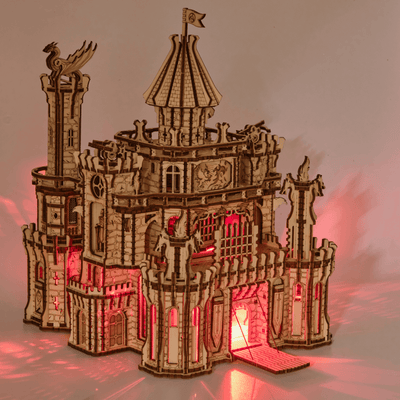 magicholz-dragon-castle-holzmodell-burg-led-978-teile image 5
