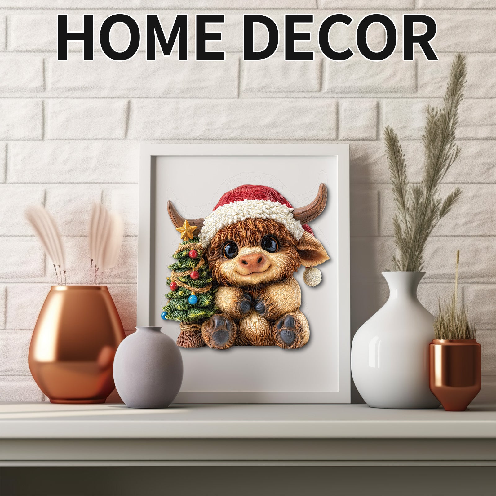 kaayee-christmas-highland-cutie-holzpuzzle-medium-winter image 6
