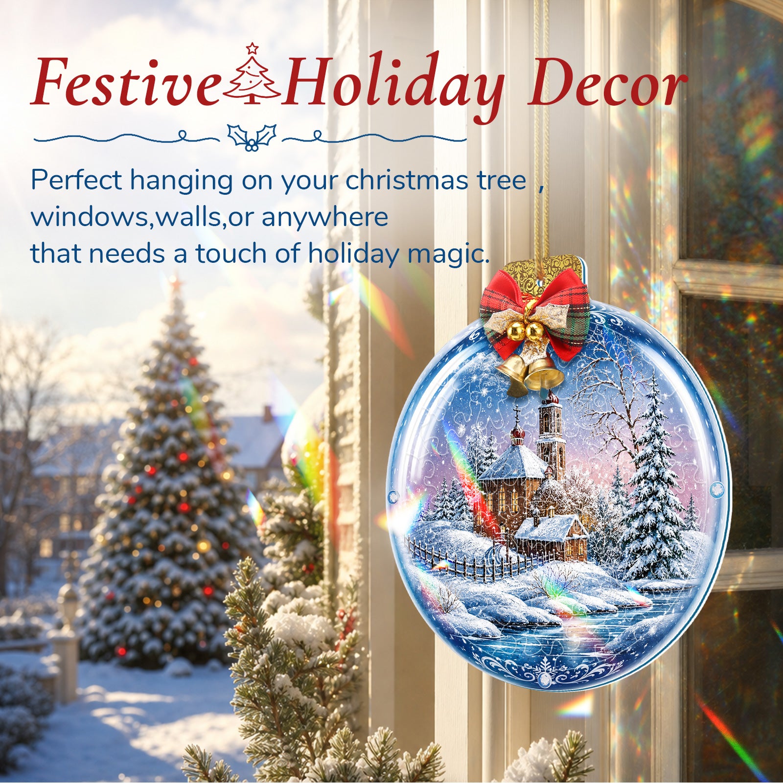 kaayee-suncatcher-puzzle-snowy-christmas-chapel-sonnenf-nger-15cm image 3