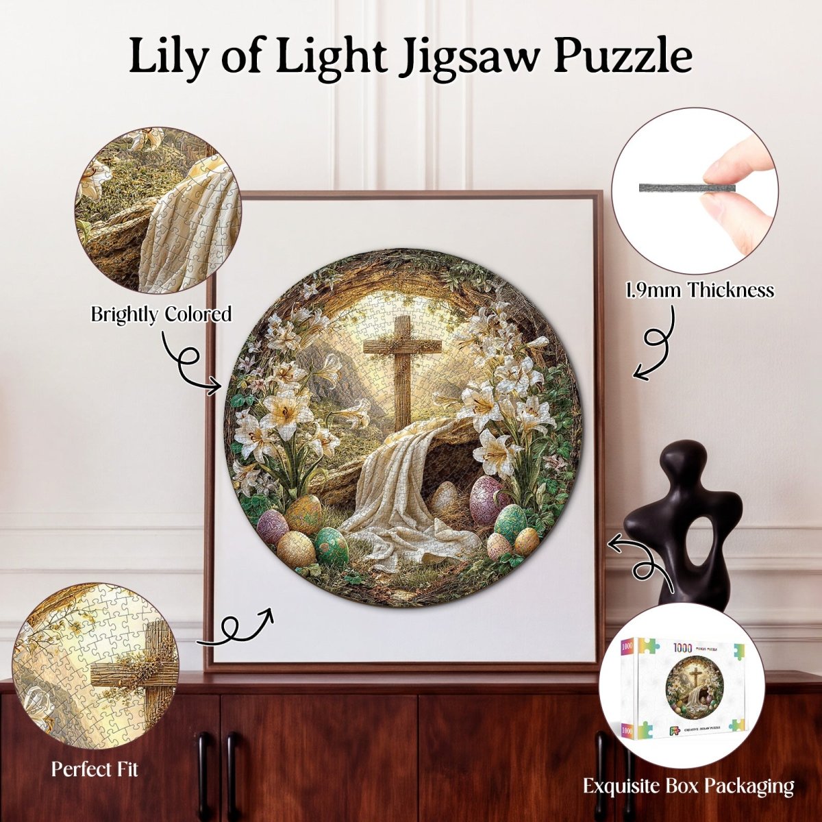 kaayee-cardboard-puzzle-1000-teile-lily-of-light-blumen image 3