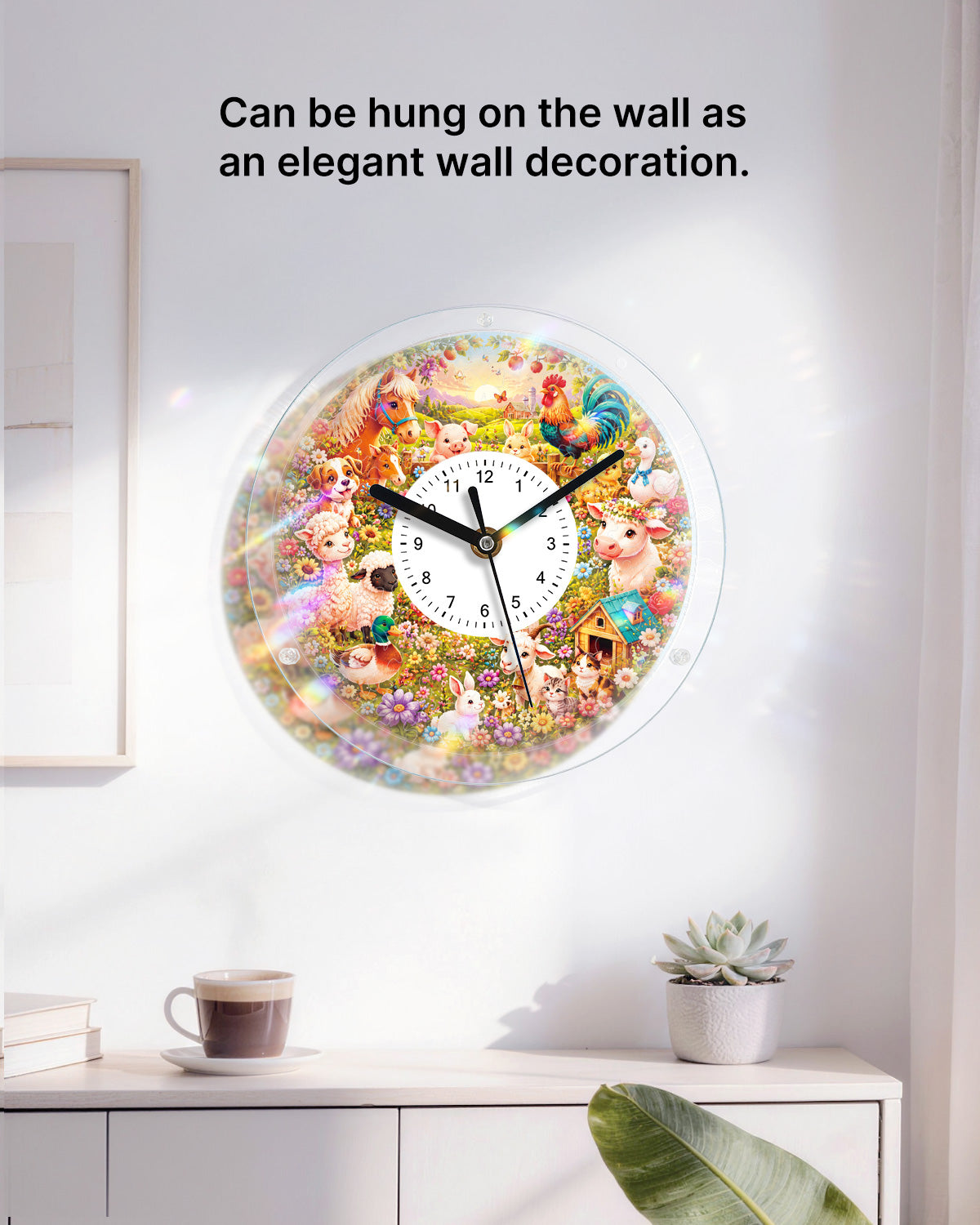 kaayee-clock-kit-farmyard-friends-puzzle-uhr-regular-size image 4