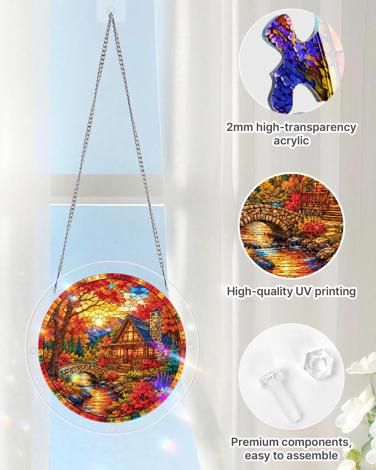 kaayee-suncatcher-puzzle-autumn-cabin-fensterbild-medium image 4
