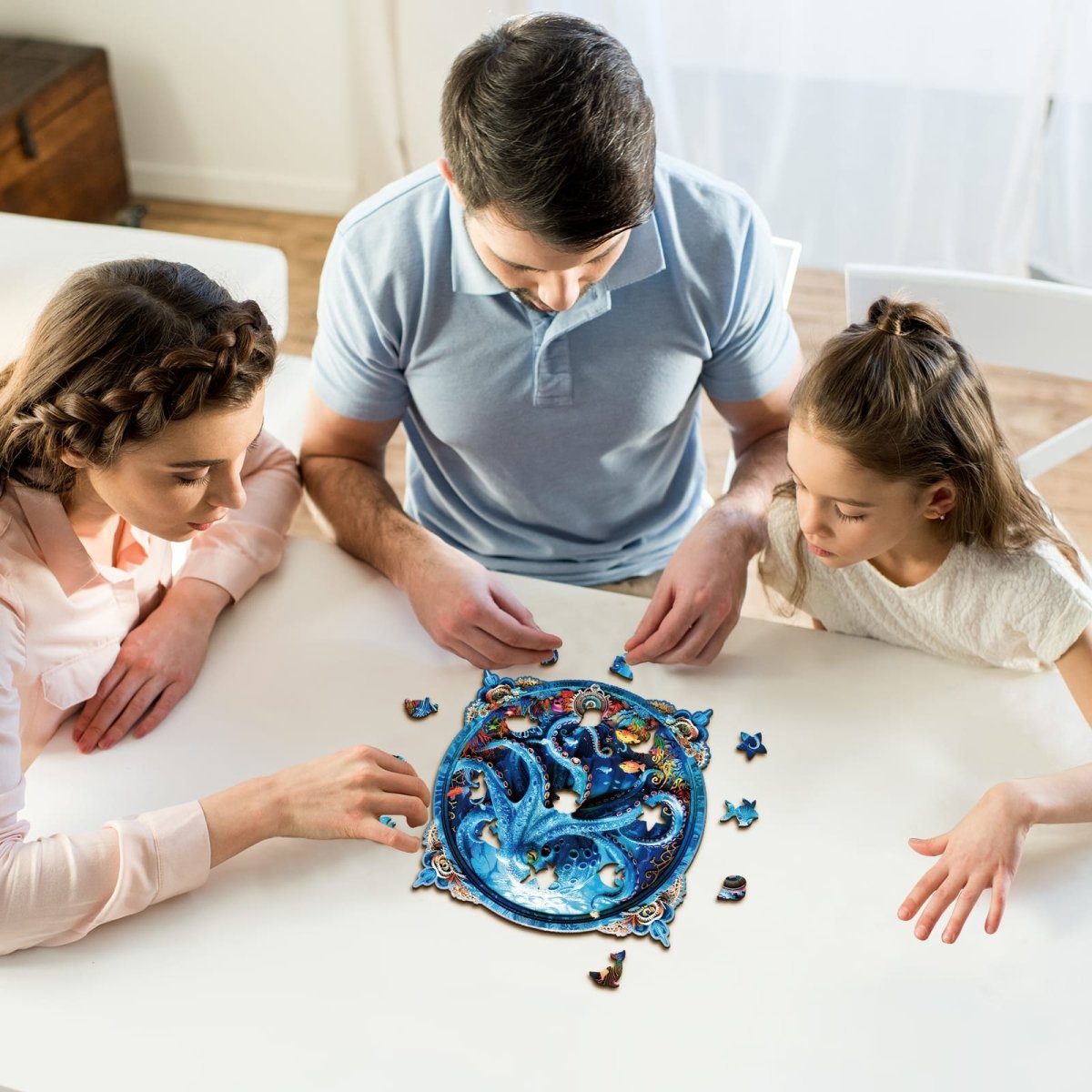 kaayee-wooden-puzzle-deep-sea-octopus-holzpuzzle-medium image 5