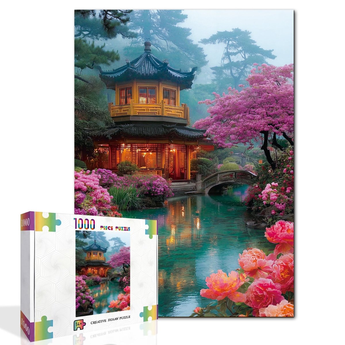 kaayee-cardboard-puzzle-blumen-1000-teile-eco image 2