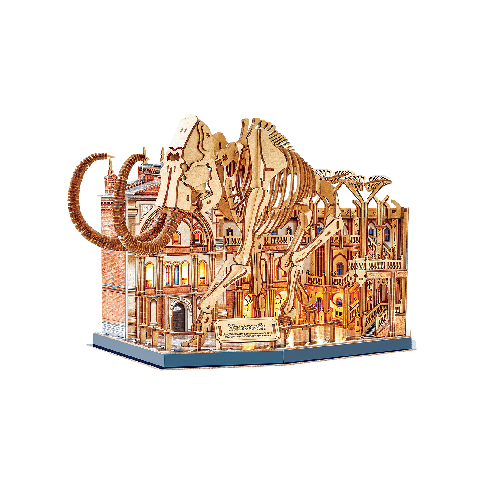 cubic-fun-museum-l547h-mammut-3d-puzzle-skelett image 2