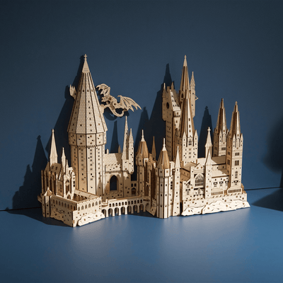 magicholz-schloss-hogwarts-holzpuzzle-3d-ohne-kleber image 8