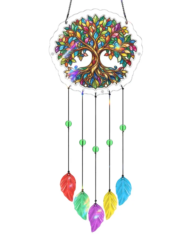 kaayee-wind-chime-tree-of-life-windspiel-small-acryl image 1
