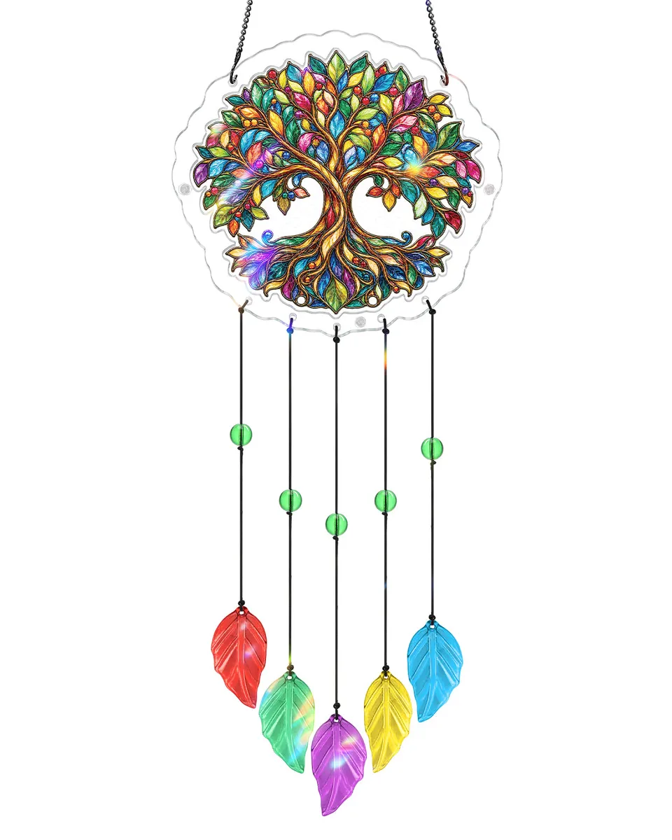 kaayee-wind-chime-tree-of-life-windspiel-small-acryl image 1