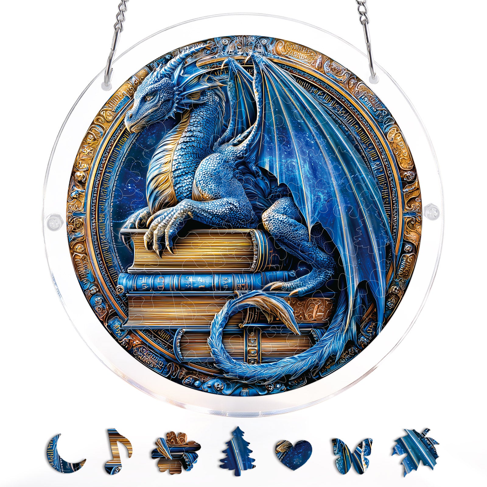 kaayee-suncatcher-puzzle-dragon-realm-fensterbild-small-acryl image 3