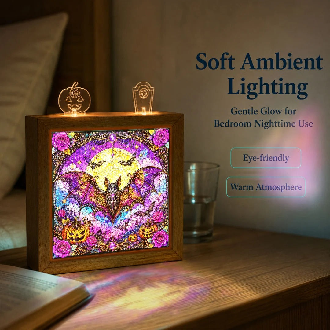 kaayee-night-light-gothic-lace-bat-puzzle-nachtlicht-holzrahmen image 8