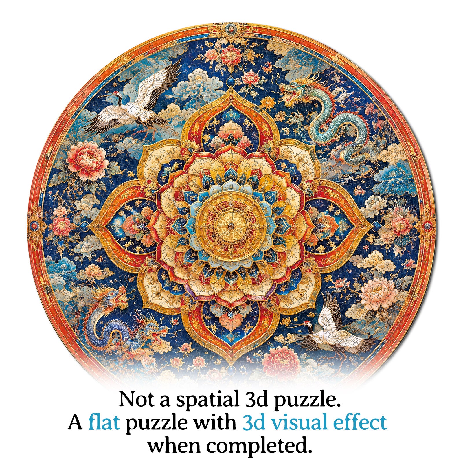 kaayee-cardboard-puzzle-celestial-lotus-1000-teile-standard image 7