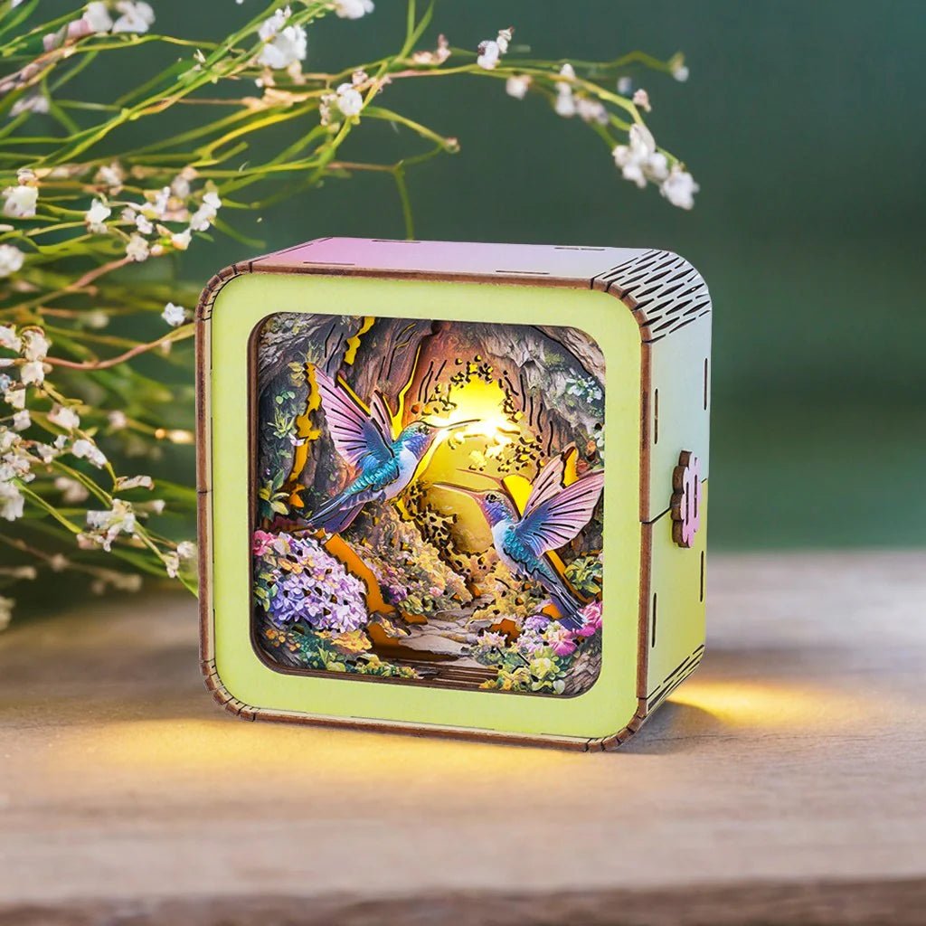 kaayee-night-light-flower-fairy-nachtlicht-holzbausatz image 2