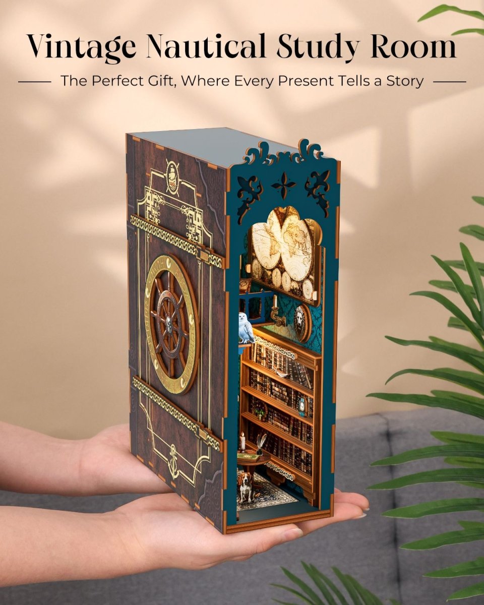 kaayee-book-nook-kit-age-of-exploration-booknook-3d image 7