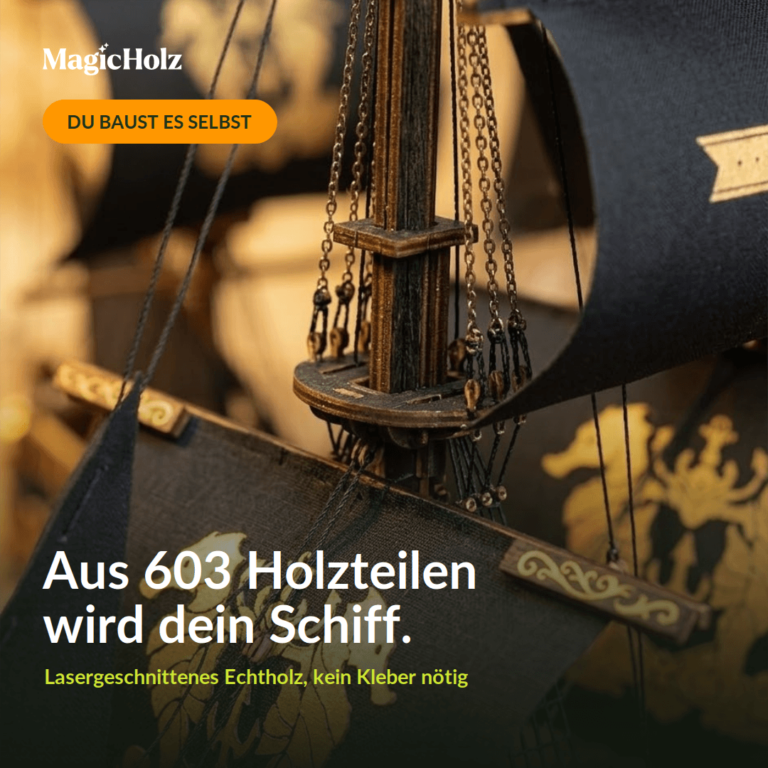 magicholz-mechanischer-bausatz-seahorse-barque-piratenschiff-holz image 2