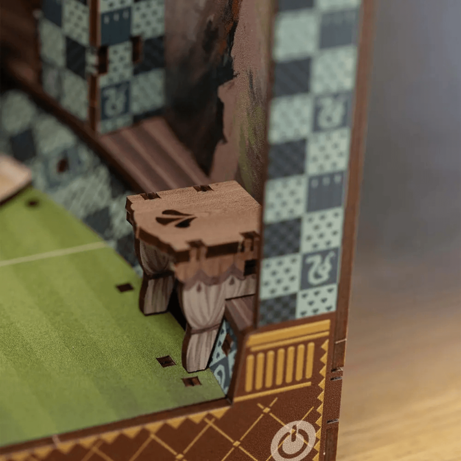 magicholz-3d-puzzle-quidditch-harry-potter-book-nook-mit-licht image 7