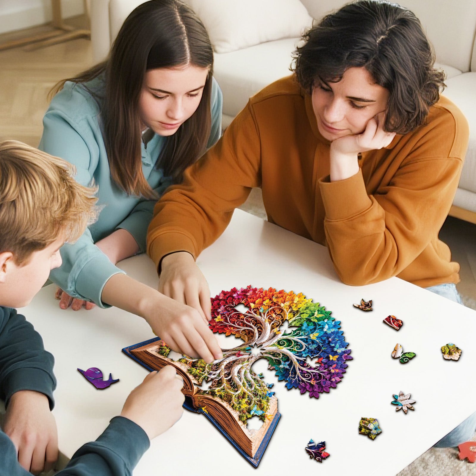kaayee-rainbow-tree-holzpuzzle-medium-bunter-baum image 7
