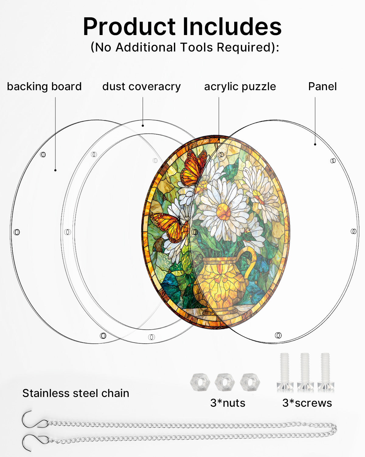 kaayee-suncatcher-daisy-butterfly-fensterbild-medium image 6