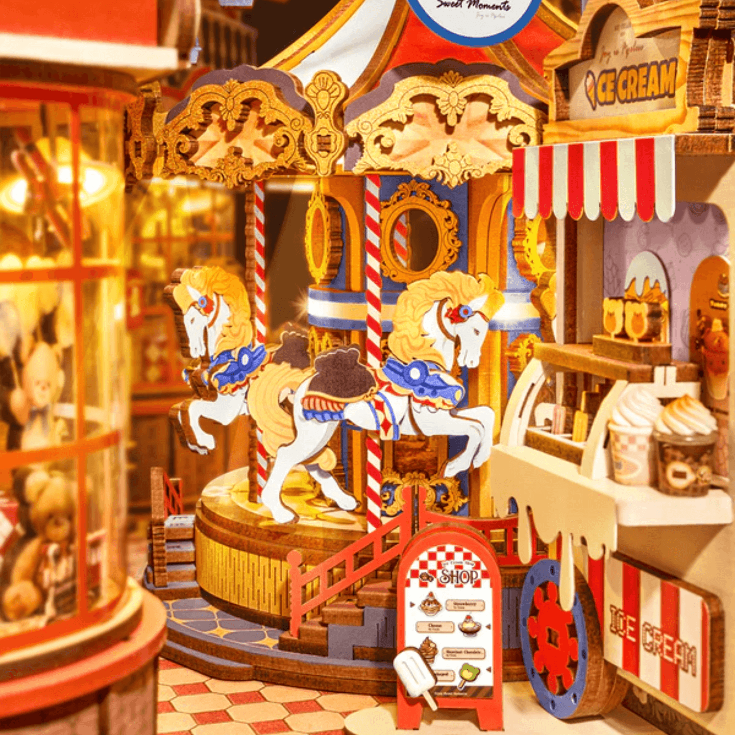 magicholz-book-nook-fairytale-amusement-park-jahrmarkt-mit-licht image 4